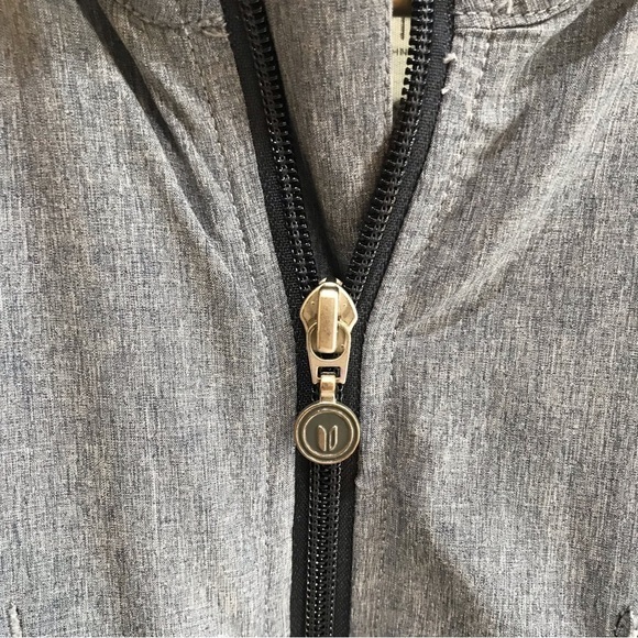 Linksoul Tempus Fugit Full Zip Windbreaker Golf Jacket Mens Medium EUC - Picture 8 of 8